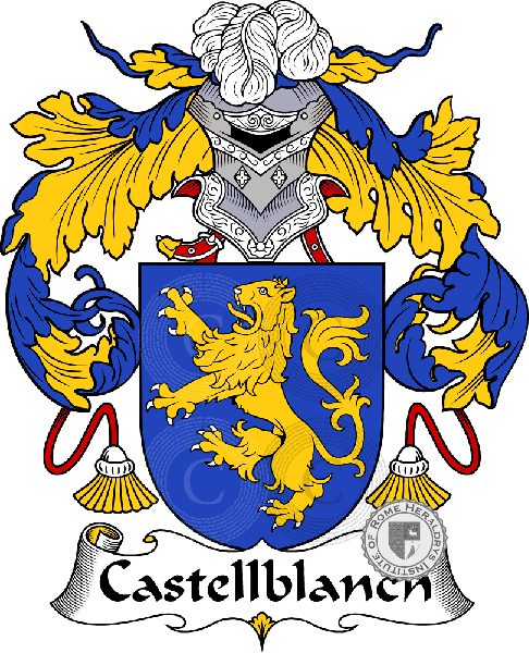 Wappen der Familie Castellblanch