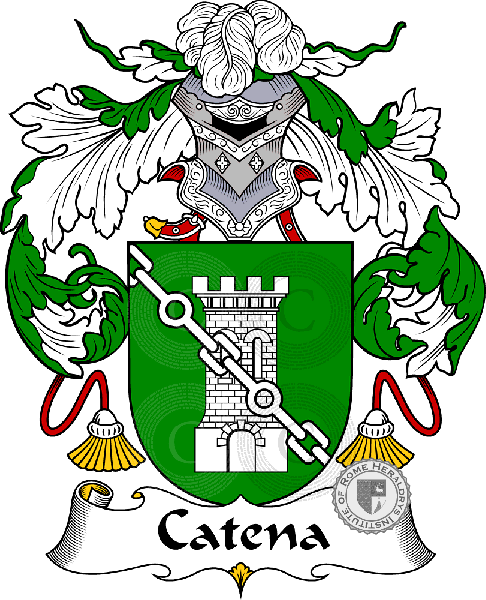 Coat of arms of family Catena