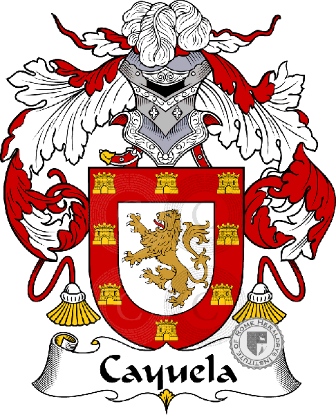 Wappen der Familie Cayuela
