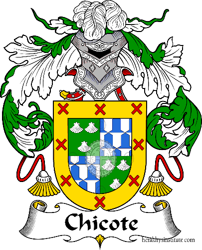Coat of arms of family Chicote