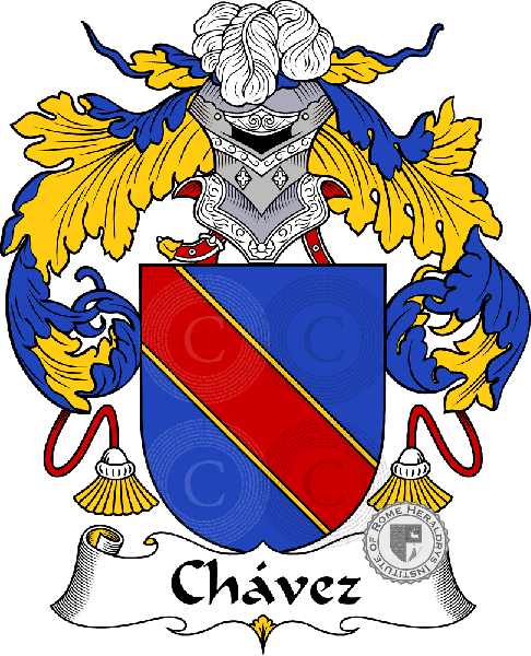 Coat of arms of family Chávez