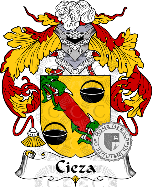 Coat of arms of family Cieza