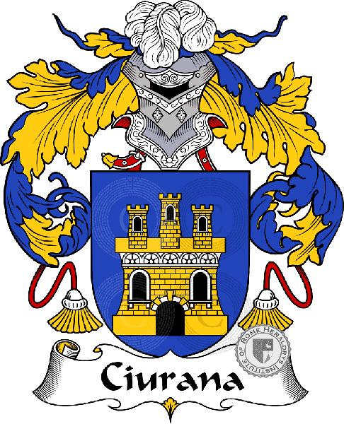 Escudo de la familia Ciurana