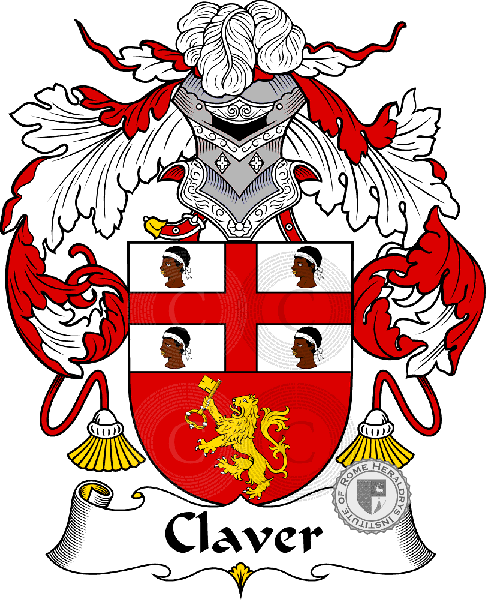 Coat of arms of family Claver