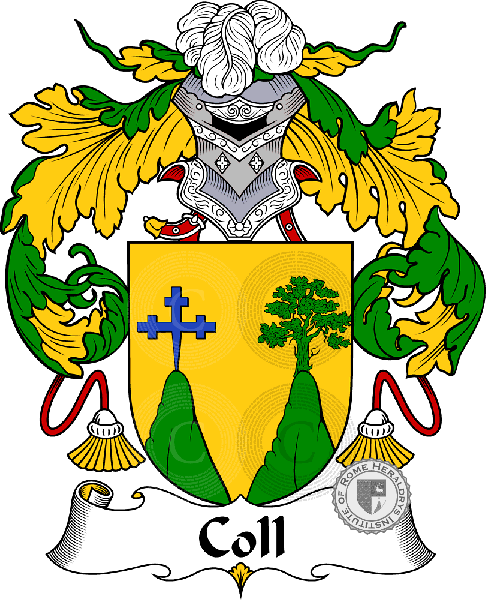 Coat of arms of family Coll