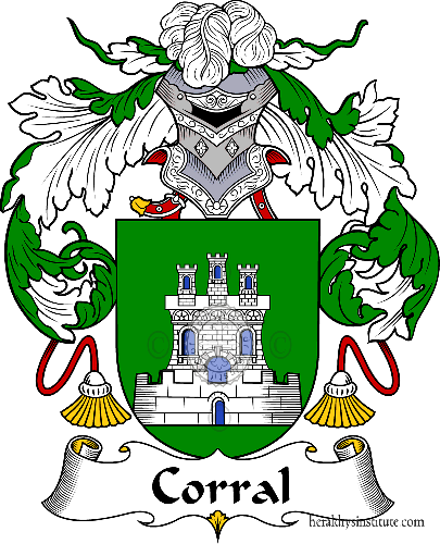 Coat of arms of family Corral