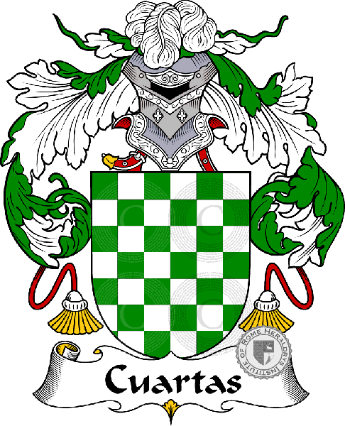 Wappen der Familie Cuartas