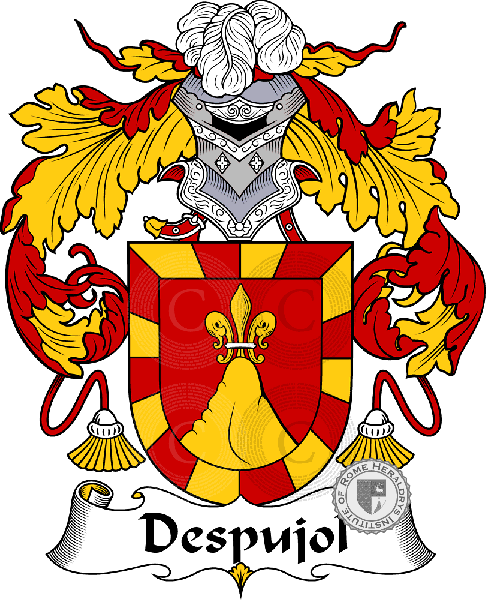 Coat of arms of family Despujol