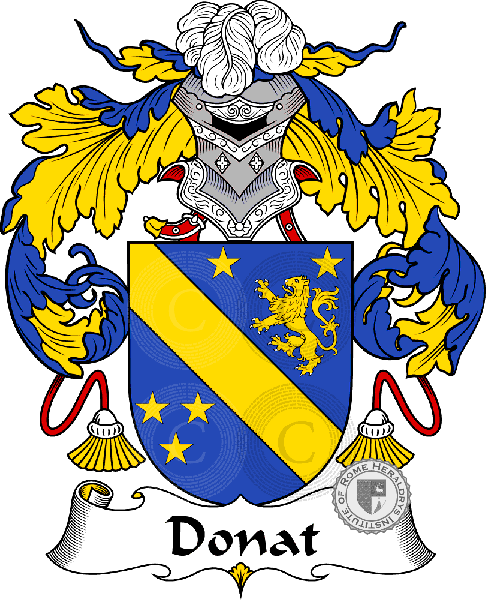 Coat of arms of family Donat