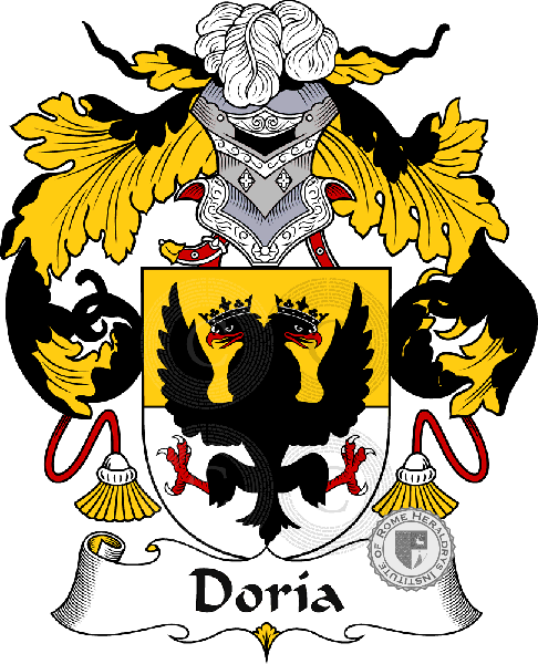 Wappen der Familie Doría   ref: 36758