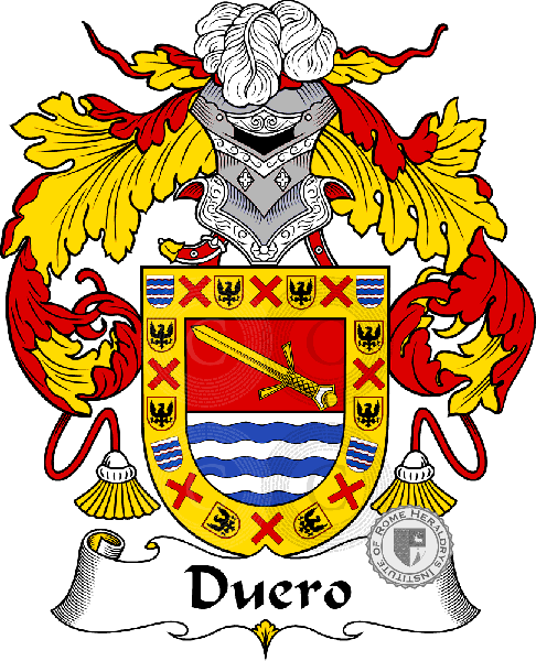 Coat of arms of family Duero