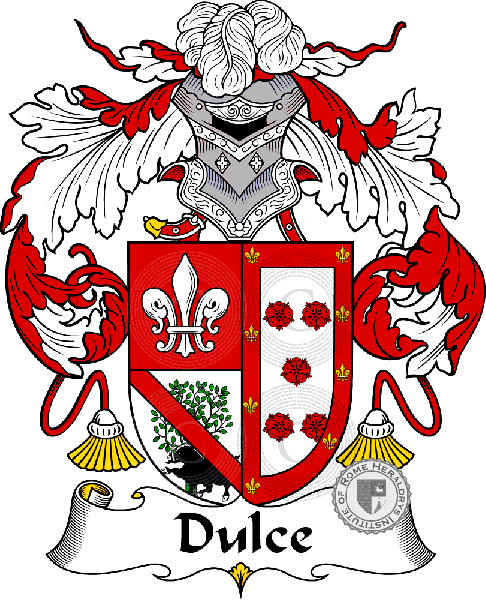 Coat of arms of family Dulce