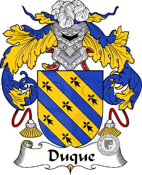 Escudo de la familia Duque