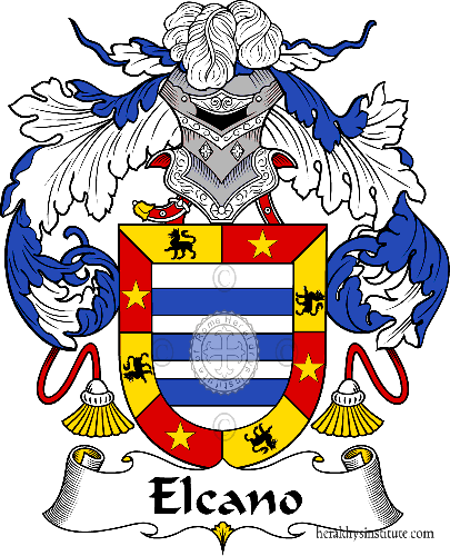 Coat of arms of family Elcano