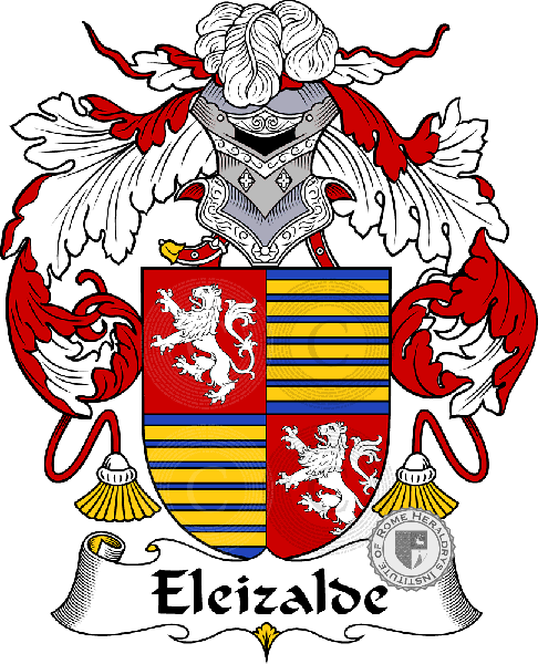 Coat of arms of family Eleizalde