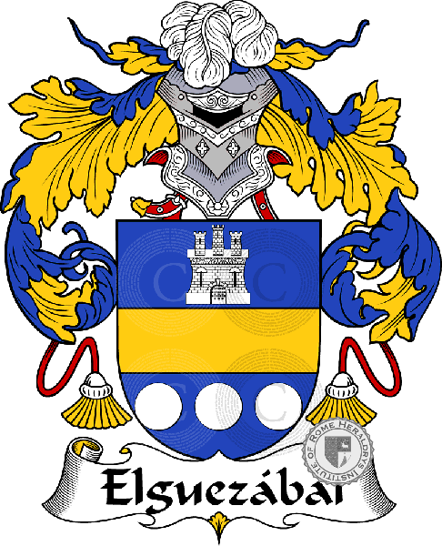 Coat of arms of family Elguezábal