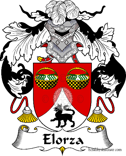 Coat of arms of family Elorza