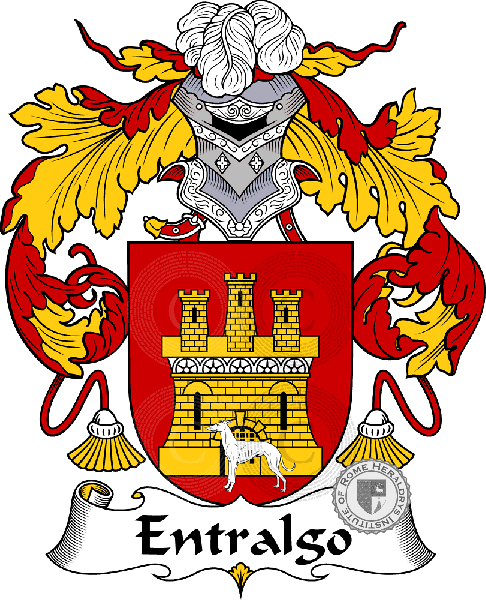Coat of arms of family Entralgo