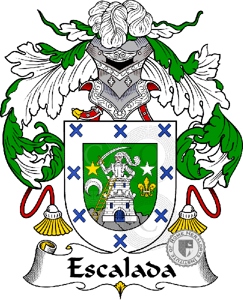 Coat of arms of family Escalada