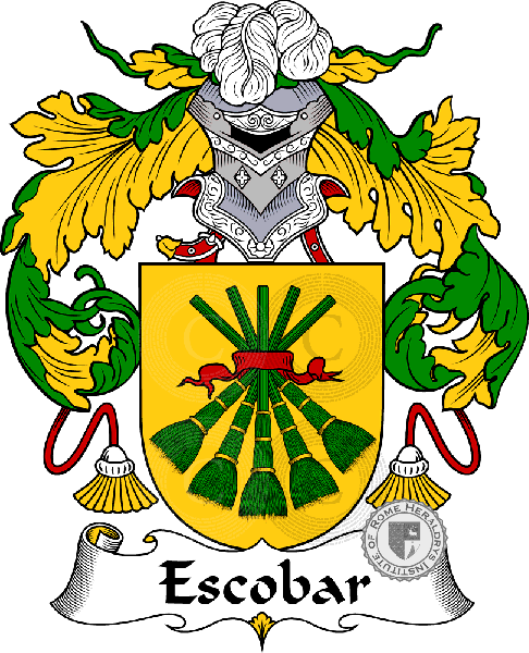 Coat of arms of family Escobar