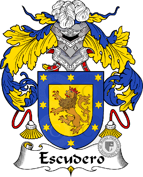 Coat of arms of family Escudero