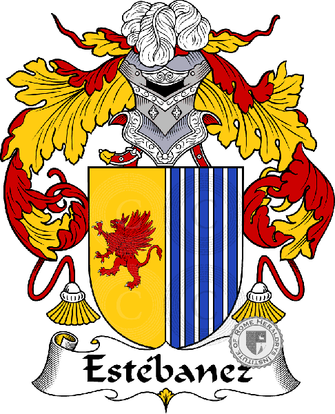 Coat of arms of family Estébanez