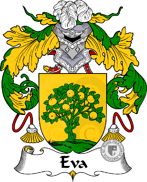 Coat of arms of family Eva