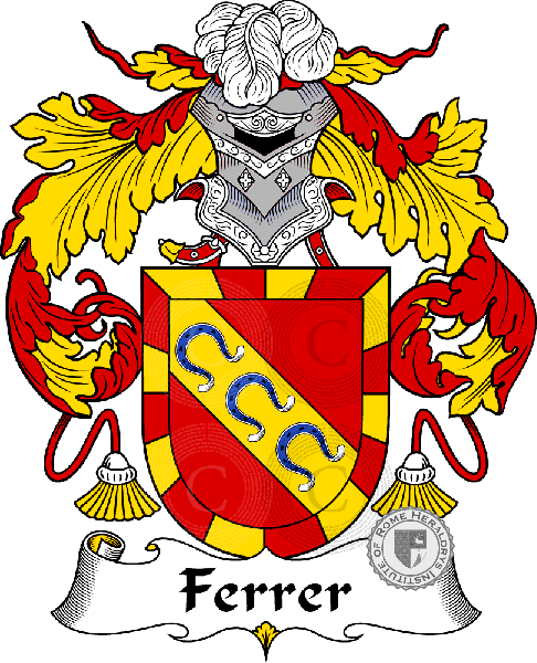 Escudo de la familia Ferrer