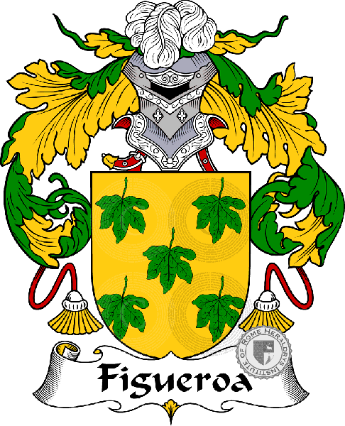 Coat of arms of family Figueroa