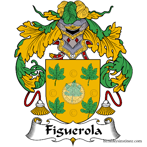 Coat of arms of family Figuerola