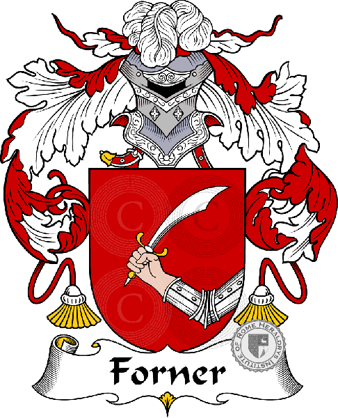 Coat of arms of family Forner