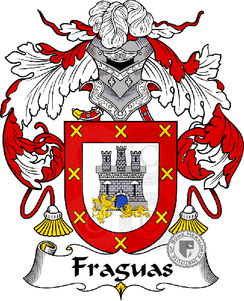 Coat of arms of family Fraguas