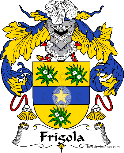 Wappen der Familie Frígola