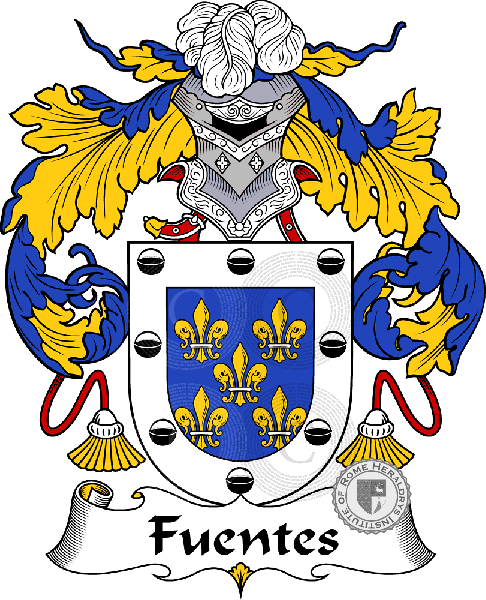 Coat of arms of family Fuentes