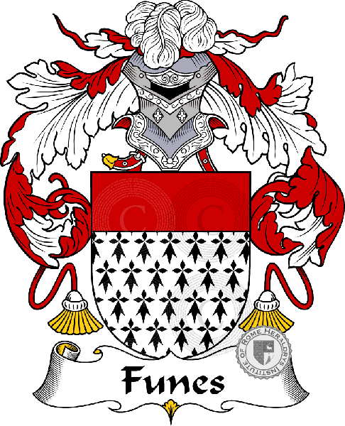 Coat of arms of family Funes
