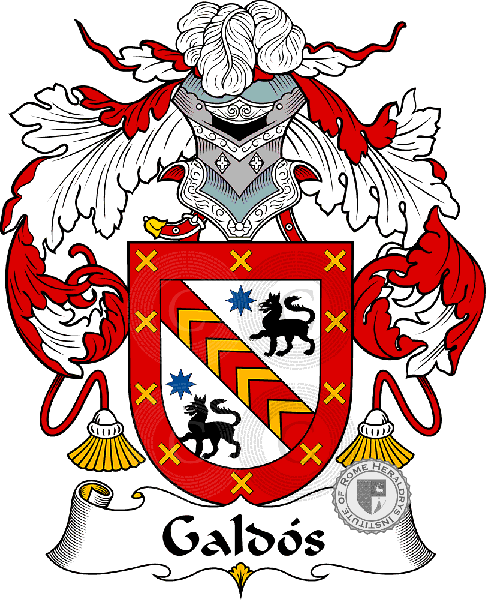 Coat of arms of family Galdós