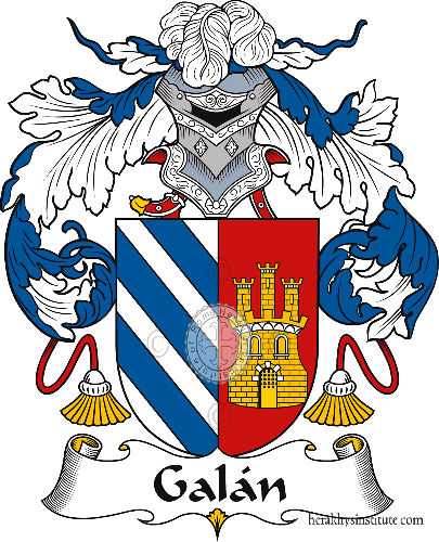Wappen der Familie Galán