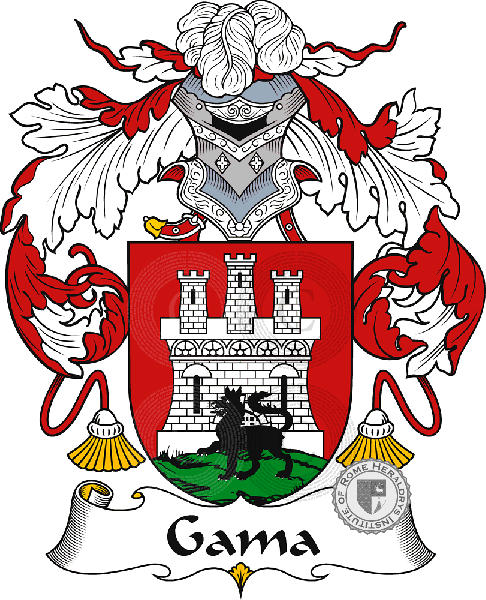 Coat of arms of family Gama