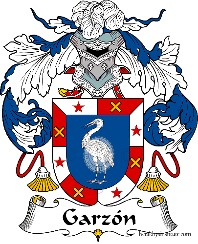 Coat of arms of family Garzon
