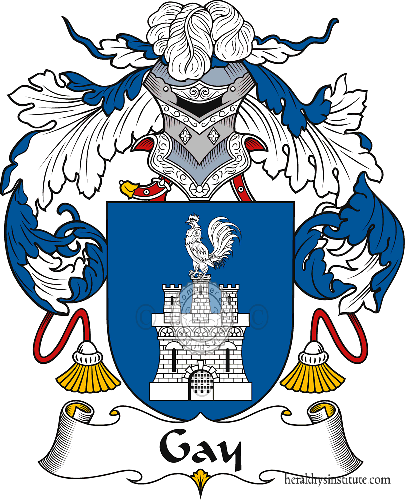 Coat of arms of family Gay