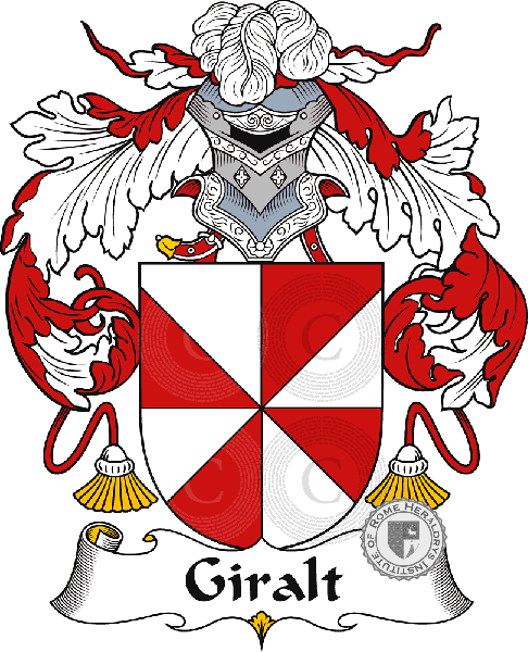 Coat of arms of family Giralt