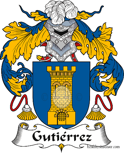 Coat of arms of family Gutierrez