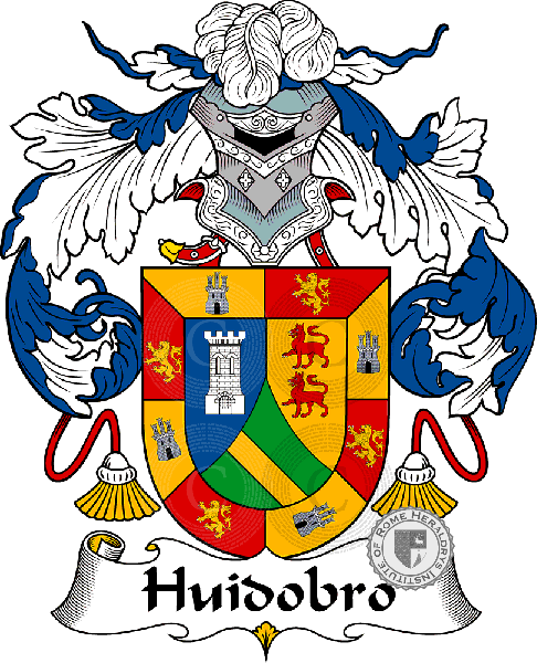 Coat of arms of family Huidobro