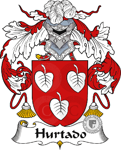 Coat of arms of family Hurtado
