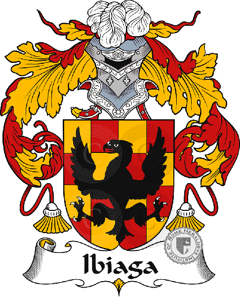 Coat of arms of family Ibiaga