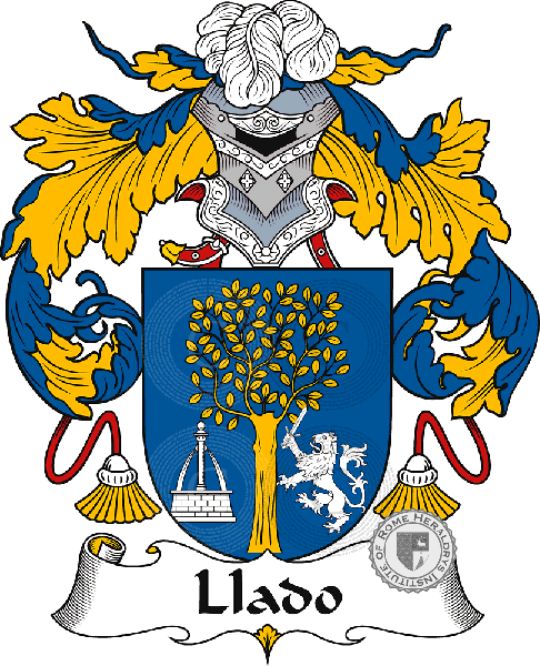 Coat of arms of family Llado