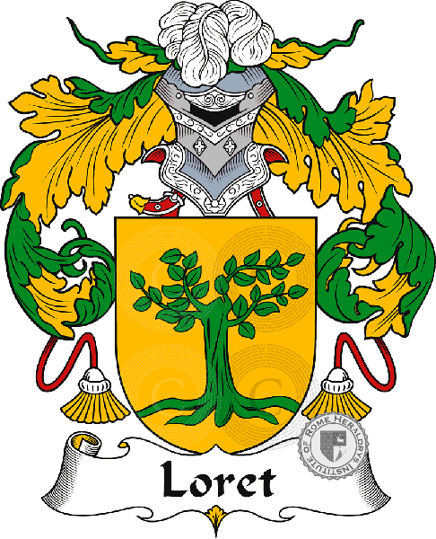 Wappen der Familie Loret