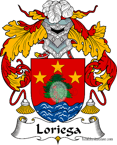 Wappen der Familie Loriega