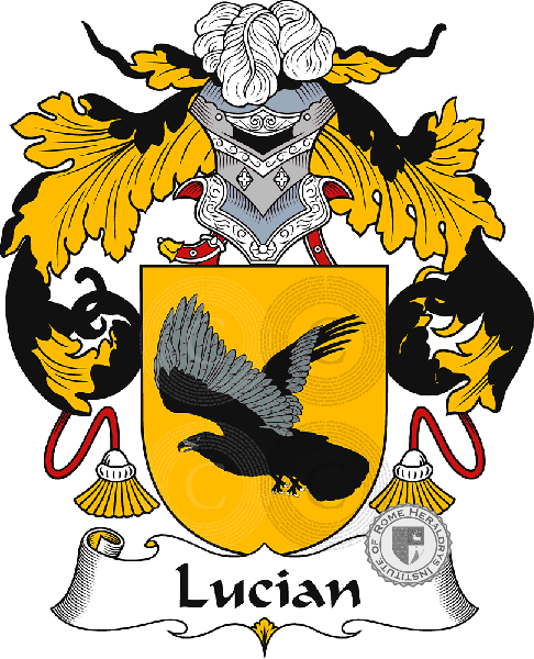 Coat of arms of family Lucian
