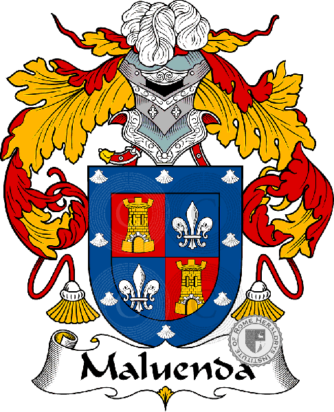 Coat of arms of family Maluenda